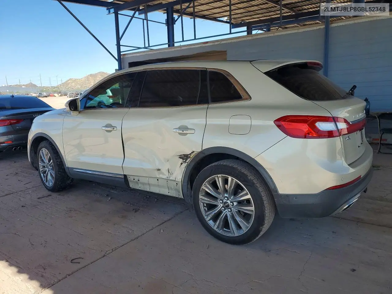 2016 Lincoln Mkx Reserve VIN: 2LMTJ8LP8GBL52348 Lot: 85995035
