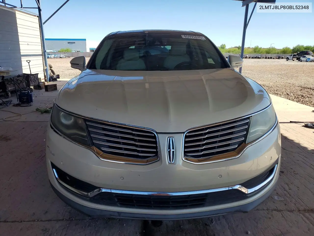 2016 Lincoln Mkx Reserve VIN: 2LMTJ8LP8GBL52348 Lot: 85995035