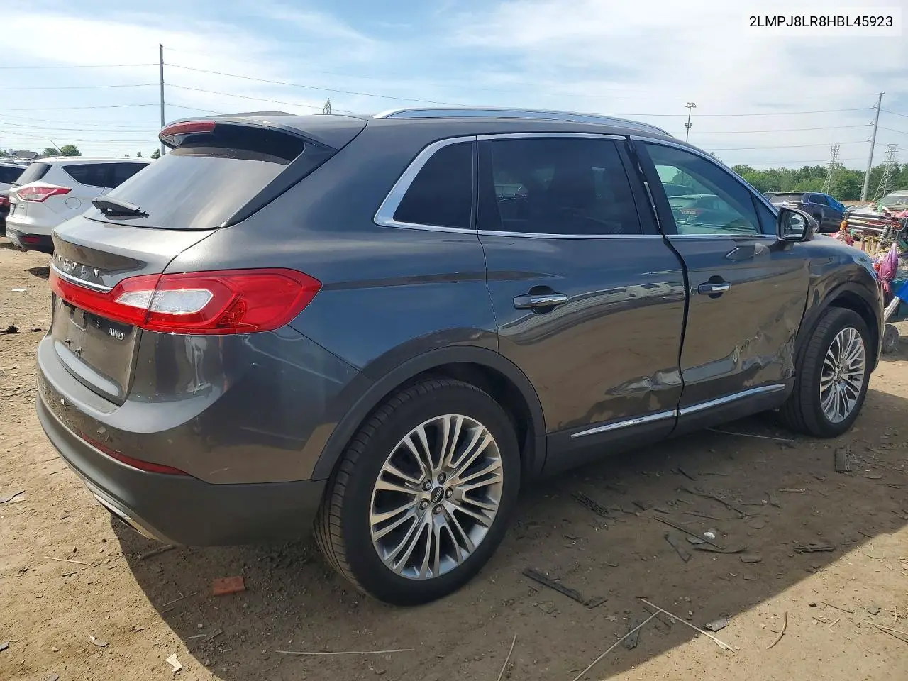 2017 Lincoln Mkx Reserve VIN: 2LMPJ8LR8HBL45923 Lot: 56283956