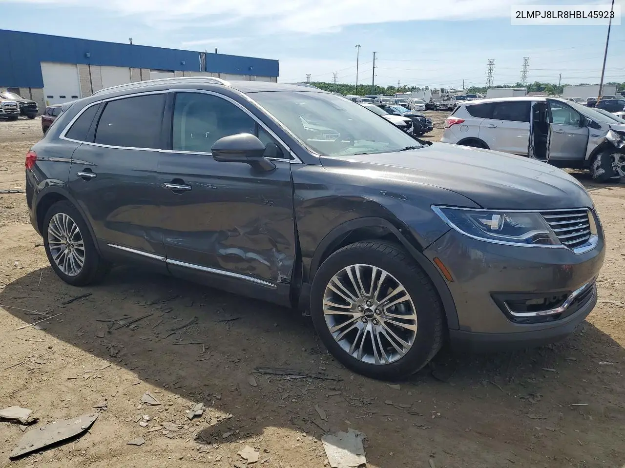 2017 Lincoln Mkx Reserve VIN: 2LMPJ8LR8HBL45923 Lot: 56283956