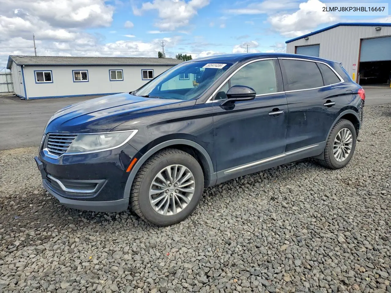 2017 Lincoln Mkx Select VIN: 2LMPJ8KP3HBL16667 Lot: 56541456