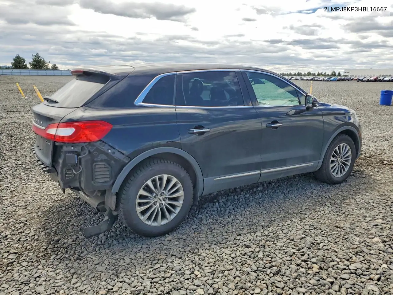 2017 Lincoln Mkx Select VIN: 2LMPJ8KP3HBL16667 Lot: 56541456