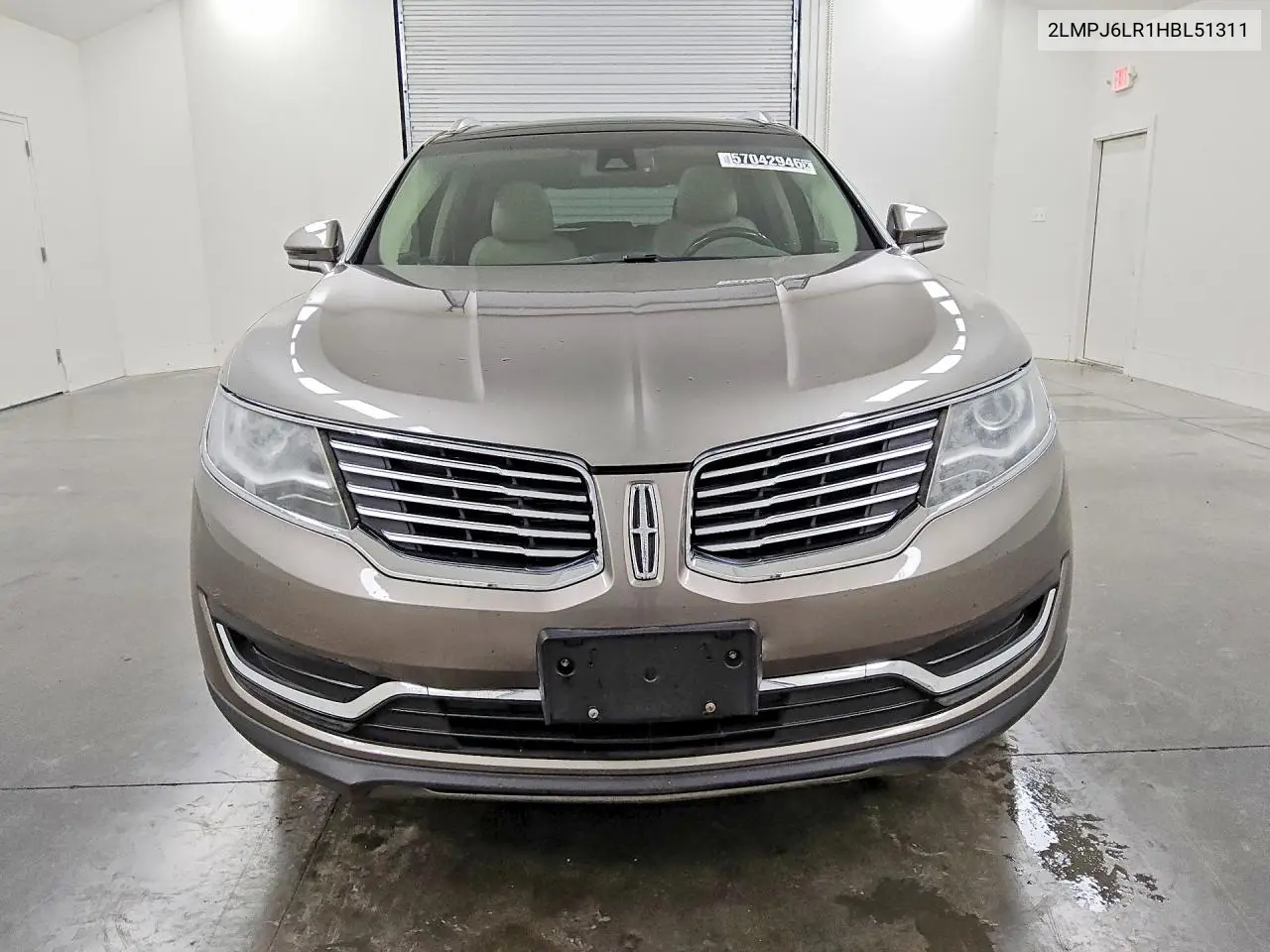 2017 Lincoln Mkx Reserve VIN: 2LMPJ6LR1HBL51311 Lot: 57042946