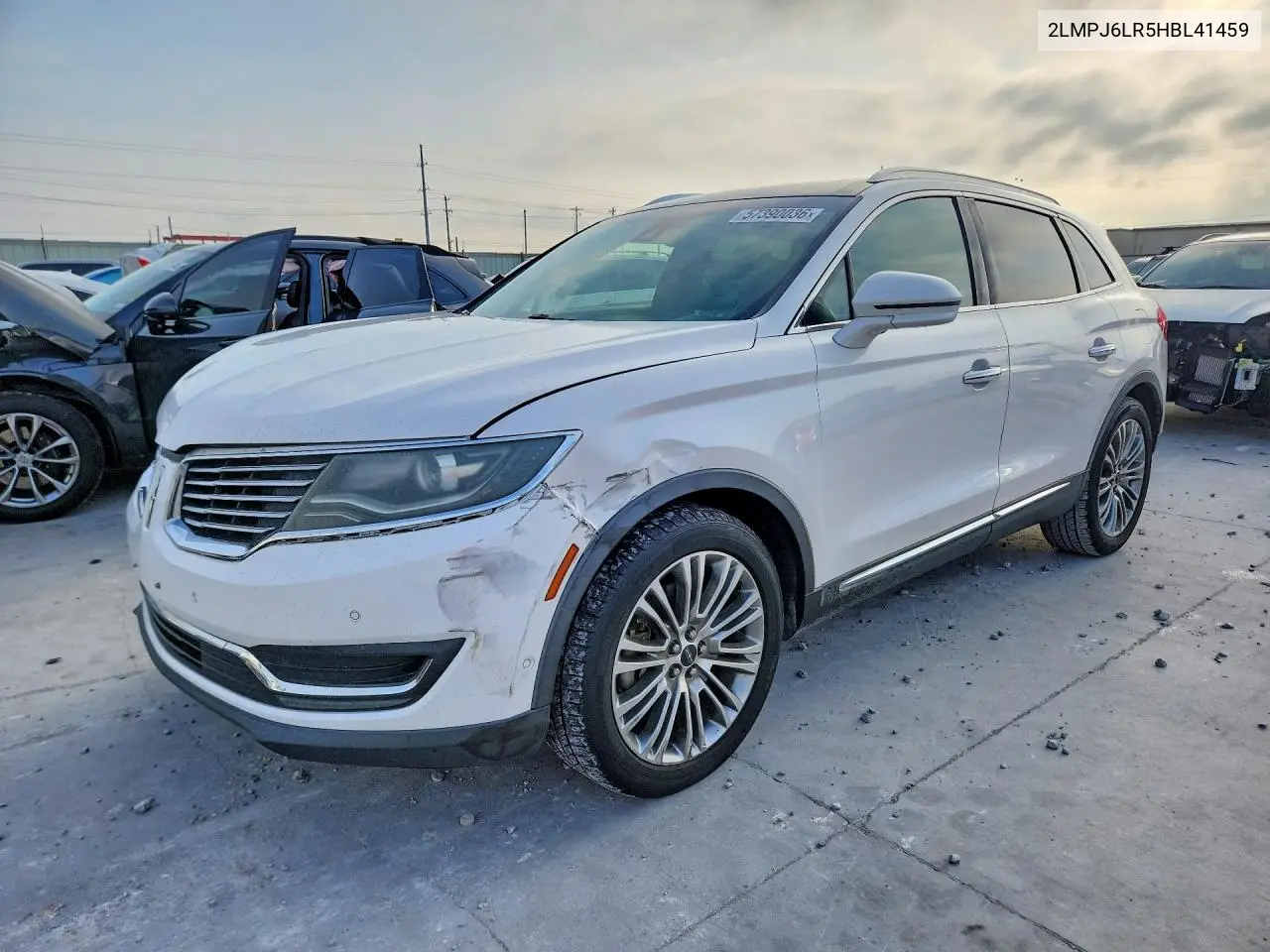 2017 Lincoln Mkx Reserve VIN: 2LMPJ6LR5HBL41459 Lot: 57390036