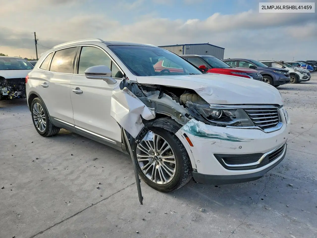 2017 Lincoln Mkx Reserve VIN: 2LMPJ6LR5HBL41459 Lot: 57390036