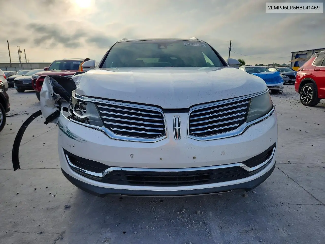 2017 Lincoln Mkx Reserve VIN: 2LMPJ6LR5HBL41459 Lot: 57390036