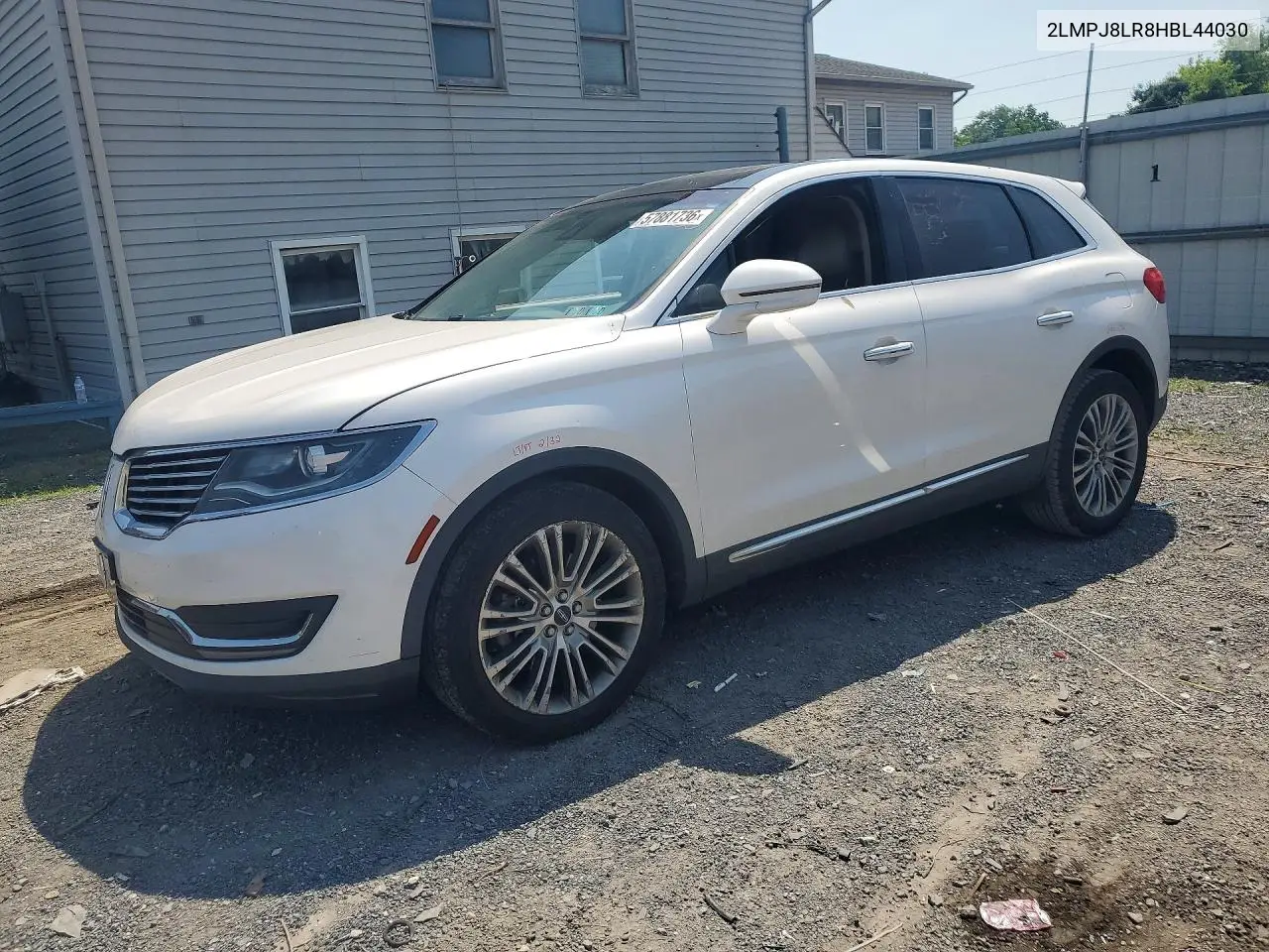 2017 Lincoln Mkx Reserve VIN: 2LMPJ8LR8HBL44030 Lot: 57881736