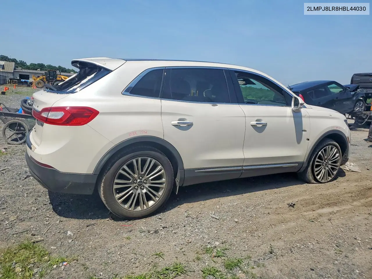 2017 Lincoln Mkx Reserve VIN: 2LMPJ8LR8HBL44030 Lot: 57881736