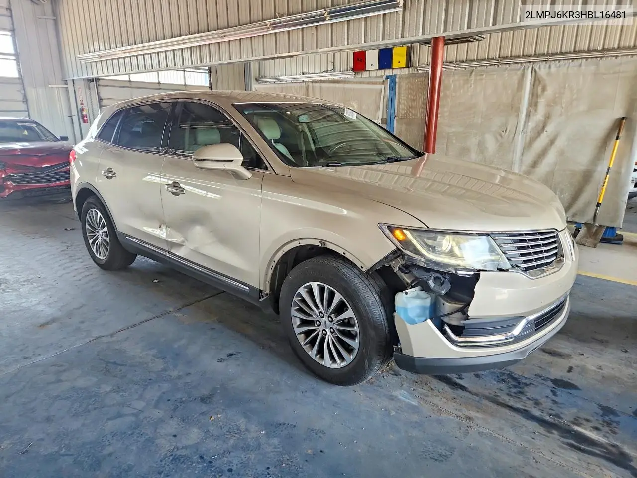 2017 Lincoln Mkx Select VIN: 2LMPJ6KR3HBL16481 Lot: 58022906