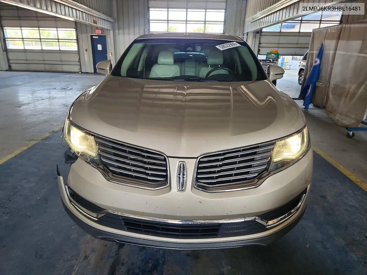 2017 Lincoln Mkx Select VIN: 2LMPJ6KR3HBL16481 Lot: 58022906