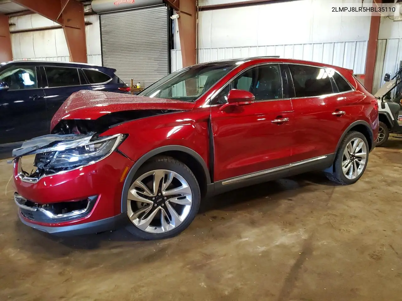 2017 Lincoln Mkx Reserve VIN: 2LMPJ8LR5HBL35110 Lot: 59066236