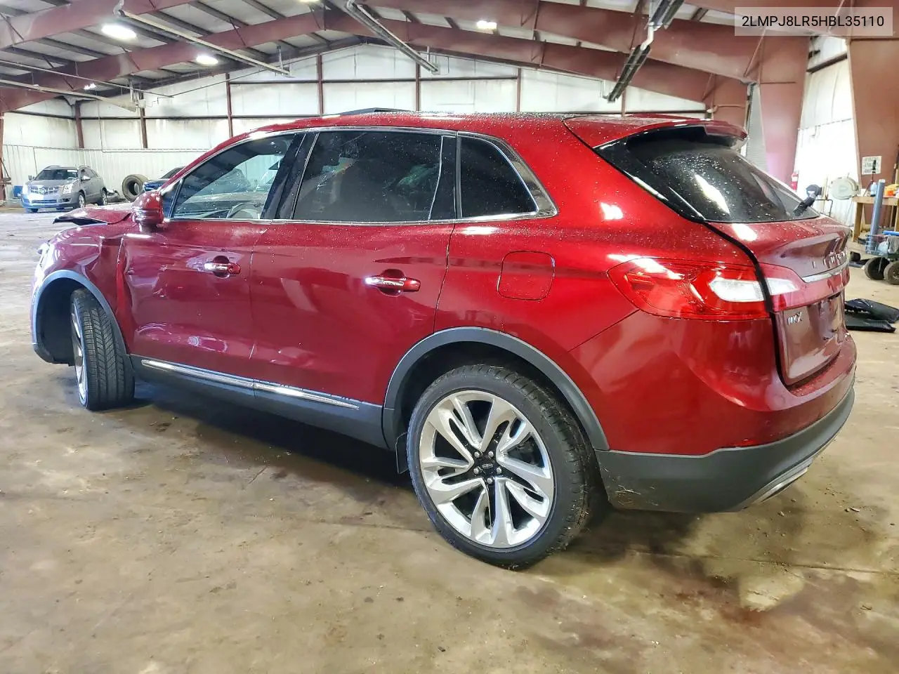 2017 Lincoln Mkx Reserve VIN: 2LMPJ8LR5HBL35110 Lot: 59066236