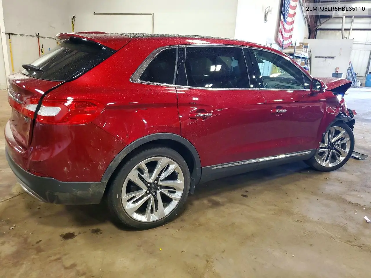 2017 Lincoln Mkx Reserve VIN: 2LMPJ8LR5HBL35110 Lot: 59066236