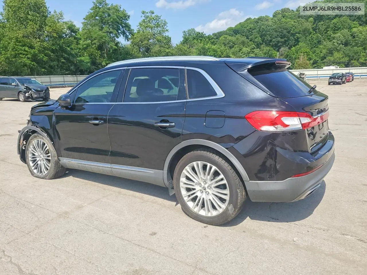 2017 Lincoln Mkx Reserve VIN: 2LMPJ6LR9HBL25586 Lot: 59298246