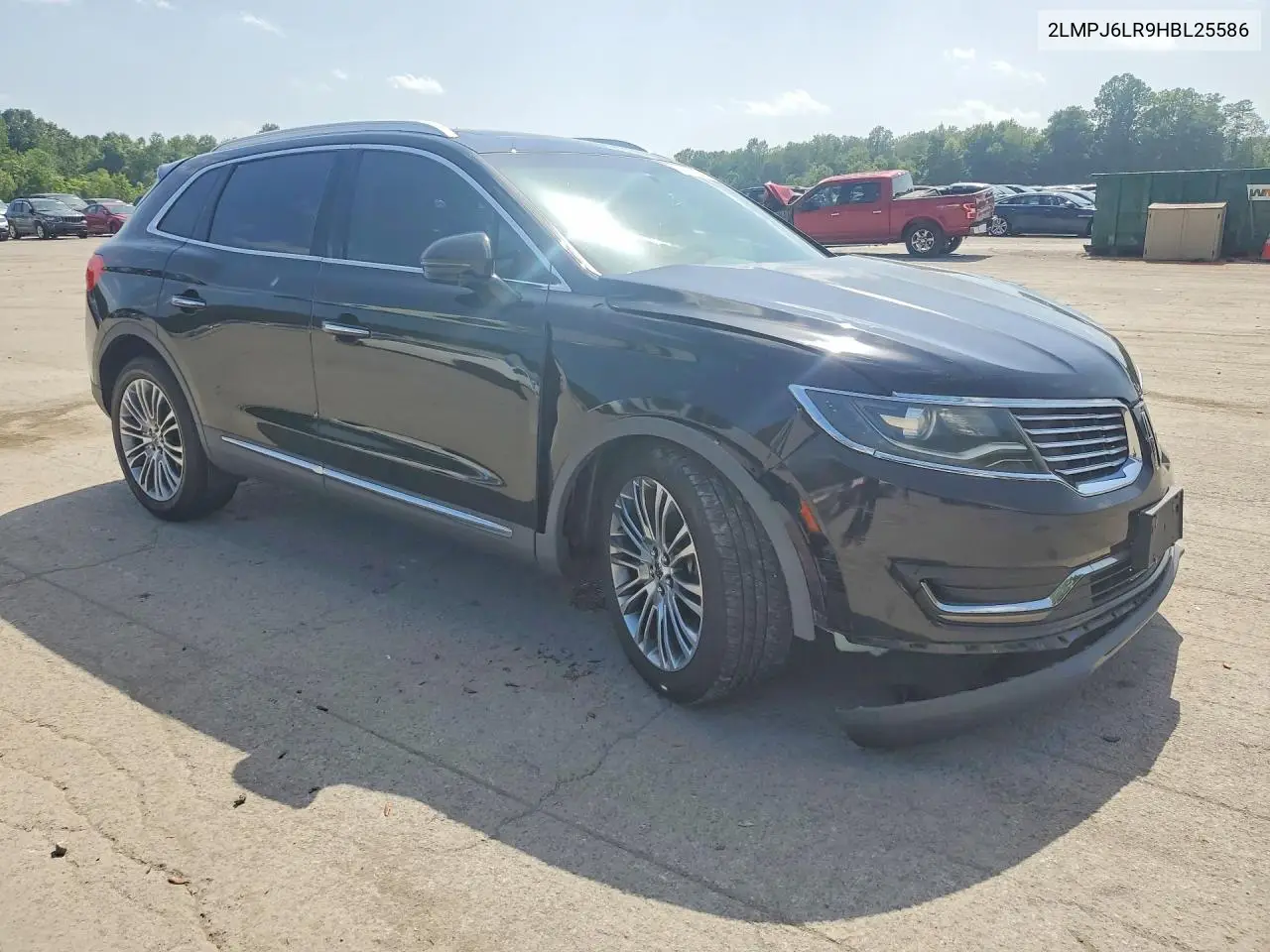 2017 Lincoln Mkx Reserve VIN: 2LMPJ6LR9HBL25586 Lot: 59298246