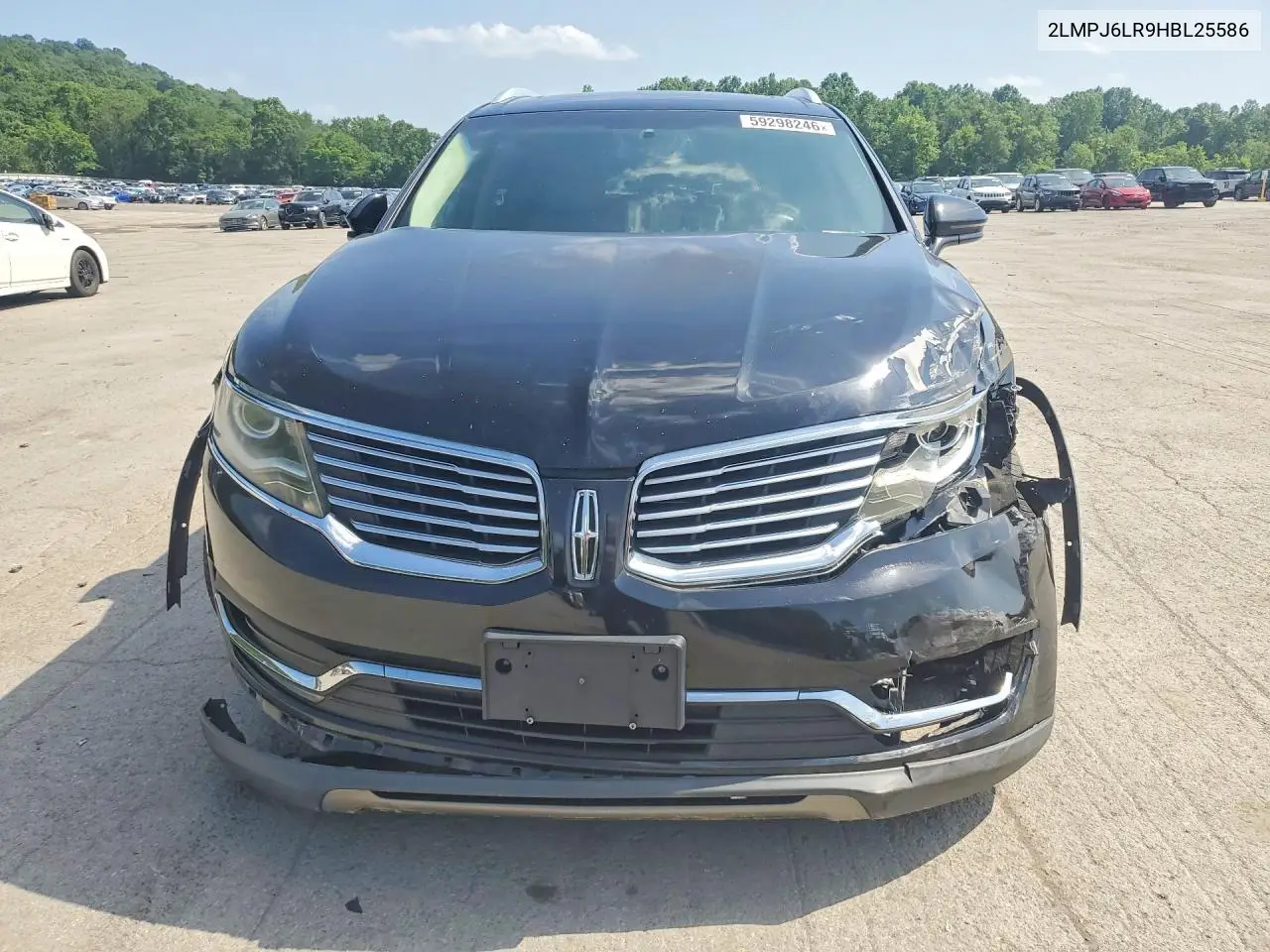 2017 Lincoln Mkx Reserve VIN: 2LMPJ6LR9HBL25586 Lot: 59298246