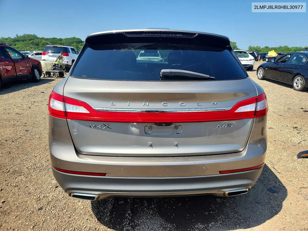 2017 Lincoln Mkx Reserve VIN: 2LMPJ8LR0HBL30977 Lot: 59398006