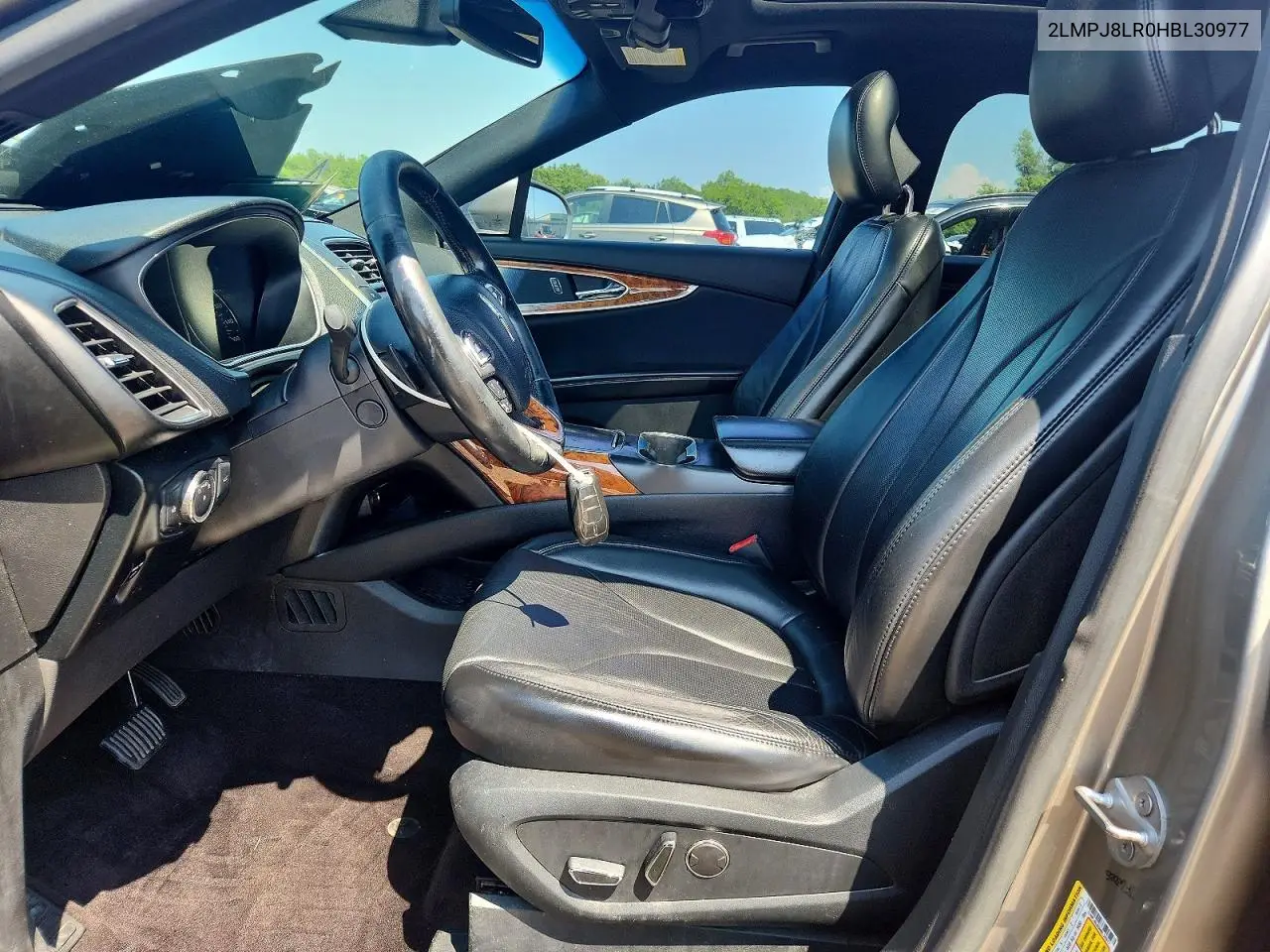 2017 Lincoln Mkx Reserve VIN: 2LMPJ8LR0HBL30977 Lot: 59398006