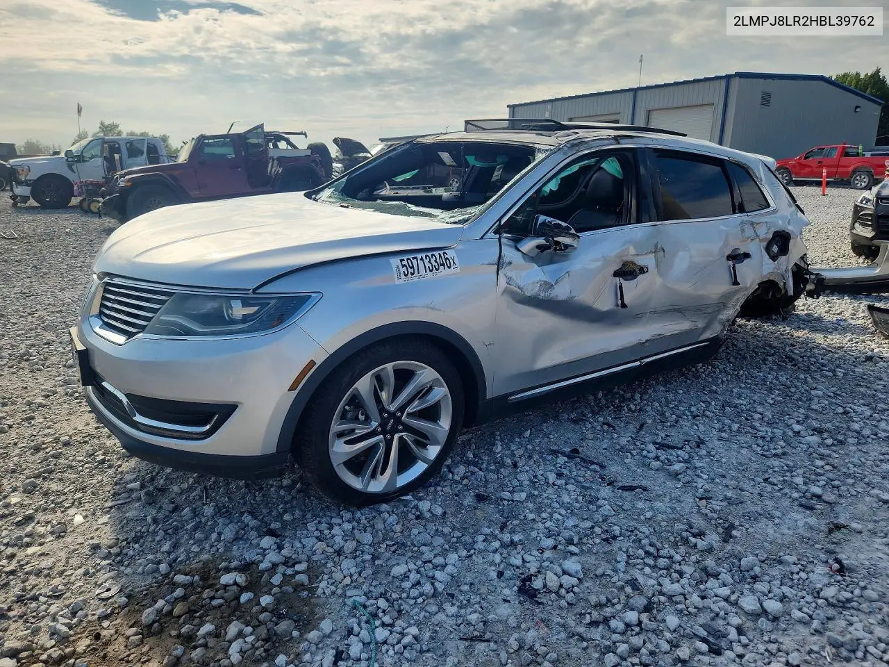 2017 Lincoln Mkx Reserve VIN: 2LMPJ8LR2HBL39762 Lot: 59713346
