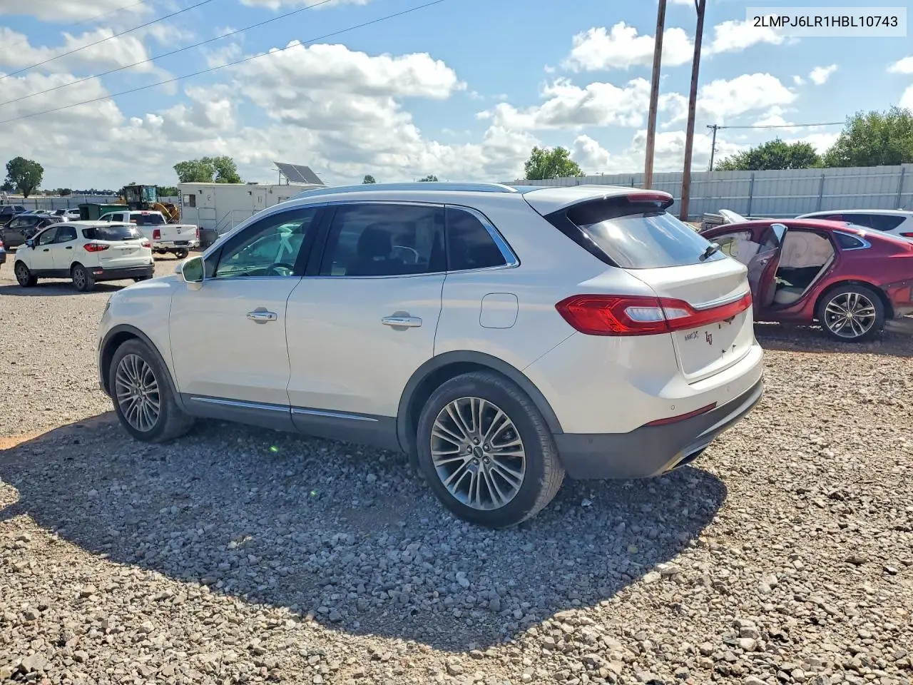 2017 Lincoln Mkx Reserve VIN: 2LMPJ6LR1HBL10743 Lot: 59918816