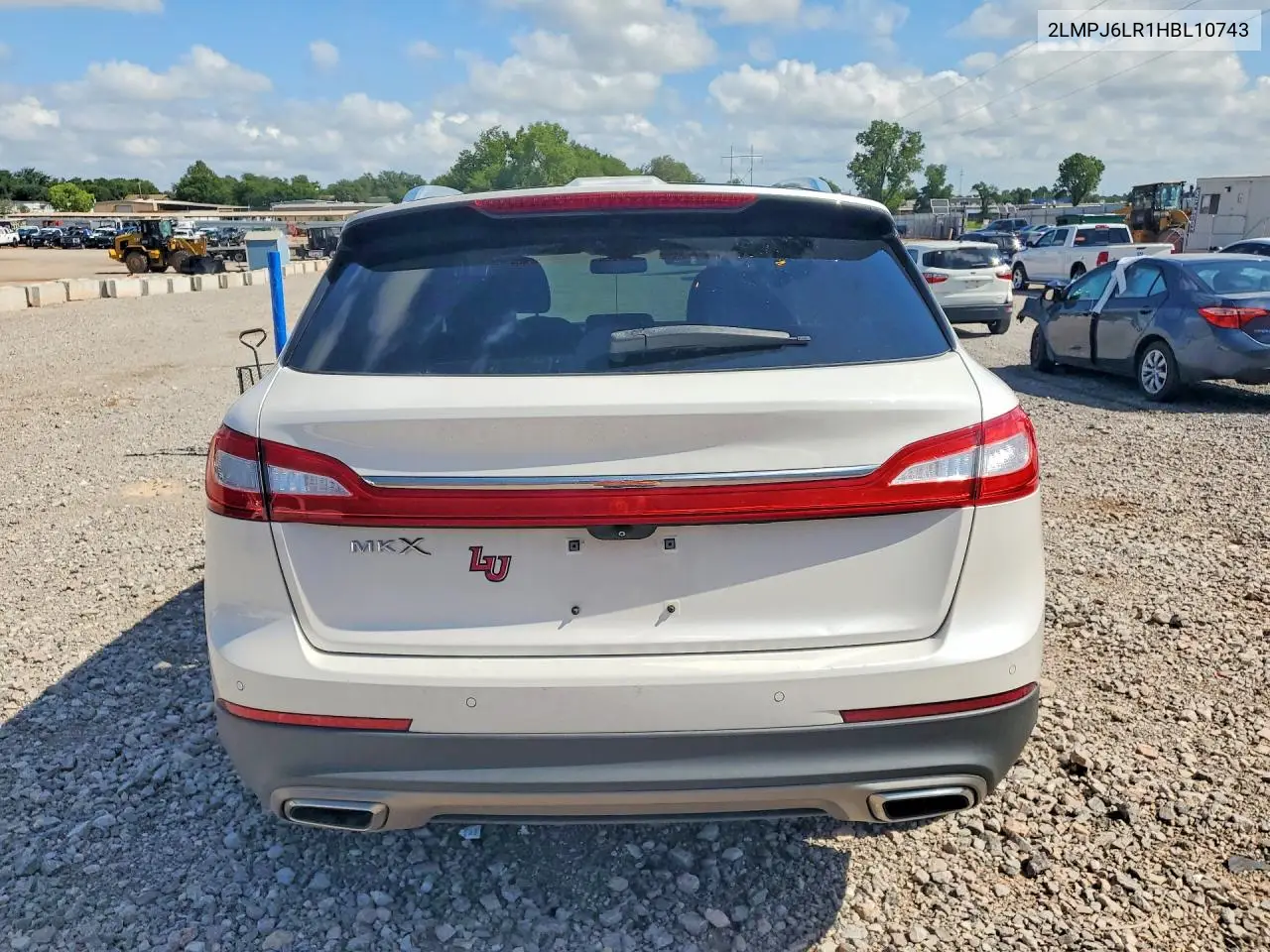 2017 Lincoln Mkx Reserve VIN: 2LMPJ6LR1HBL10743 Lot: 59918816