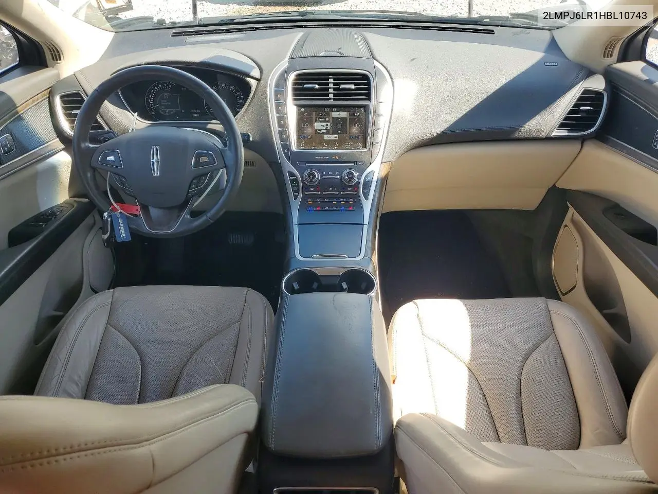 2017 Lincoln Mkx Reserve VIN: 2LMPJ6LR1HBL10743 Lot: 59918816
