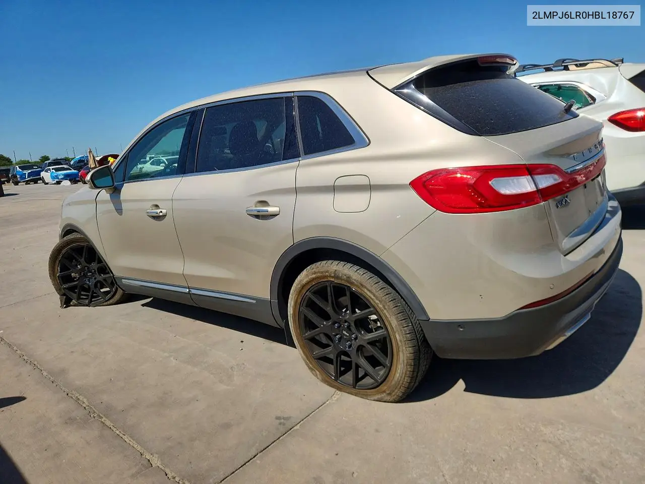 2017 Lincoln Mkx Reserve VIN: 2LMPJ6LR0HBL18767 Lot: 60044436