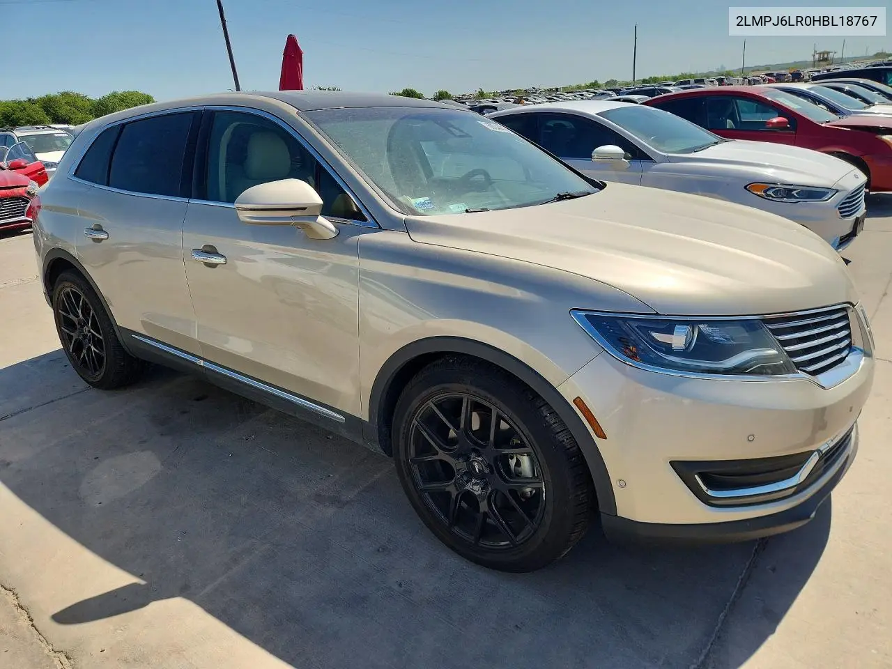 2017 Lincoln Mkx Reserve VIN: 2LMPJ6LR0HBL18767 Lot: 60044436