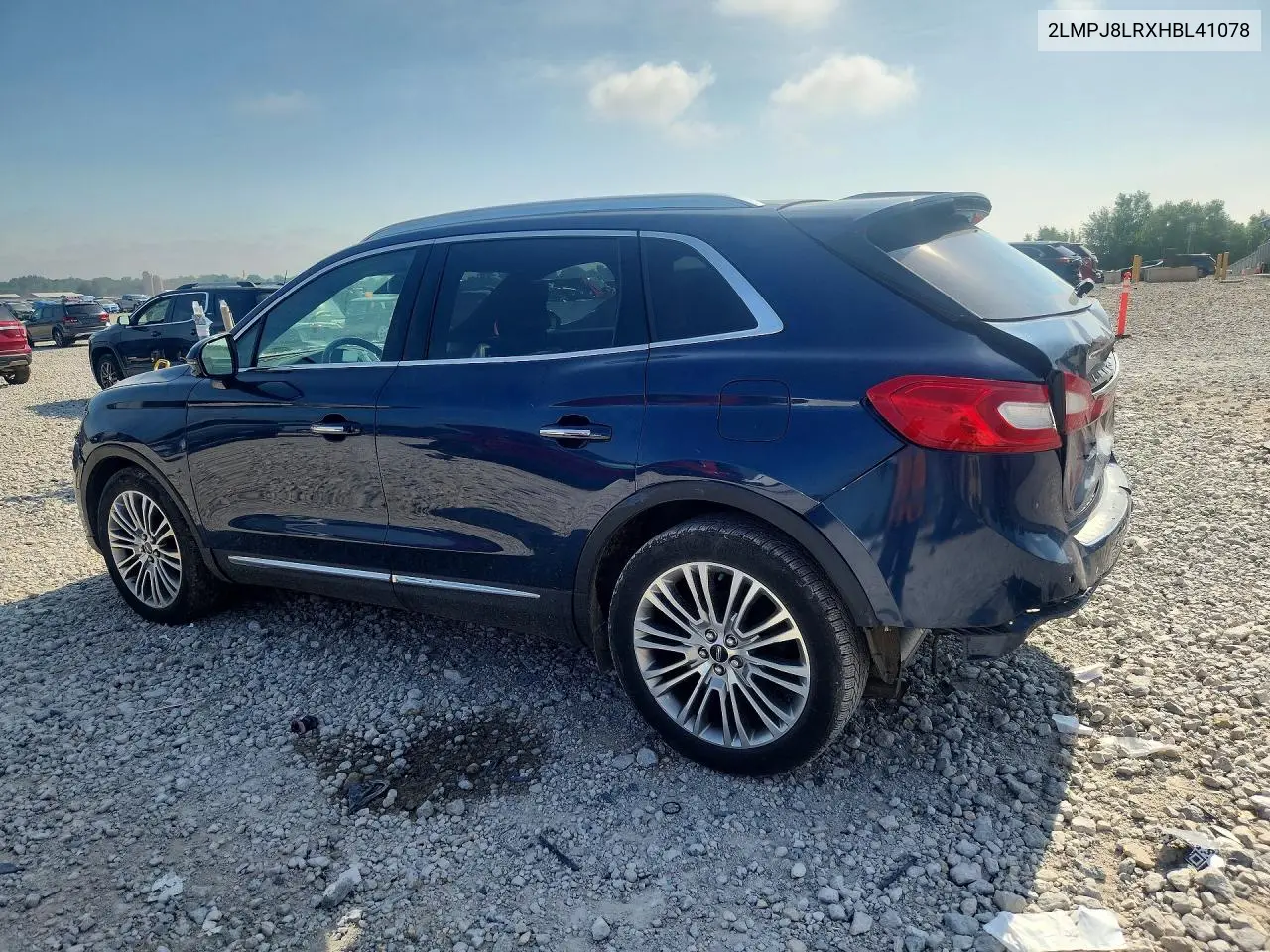 2017 Lincoln Mkx Reserve VIN: 2LMPJ8LRXHBL41078 Lot: 60168706