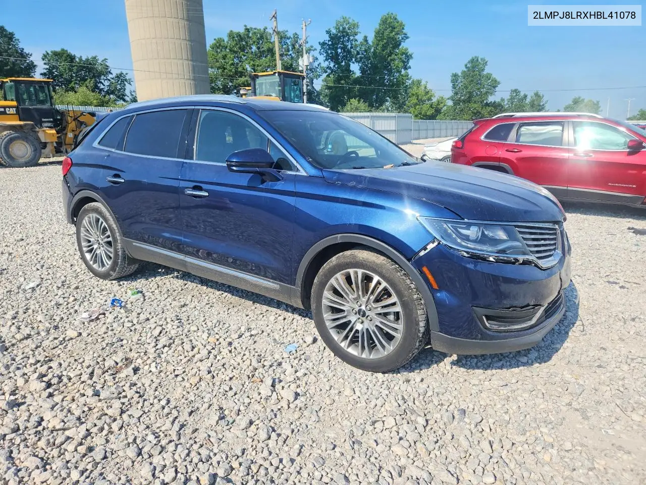 2017 Lincoln Mkx Reserve VIN: 2LMPJ8LRXHBL41078 Lot: 60168706