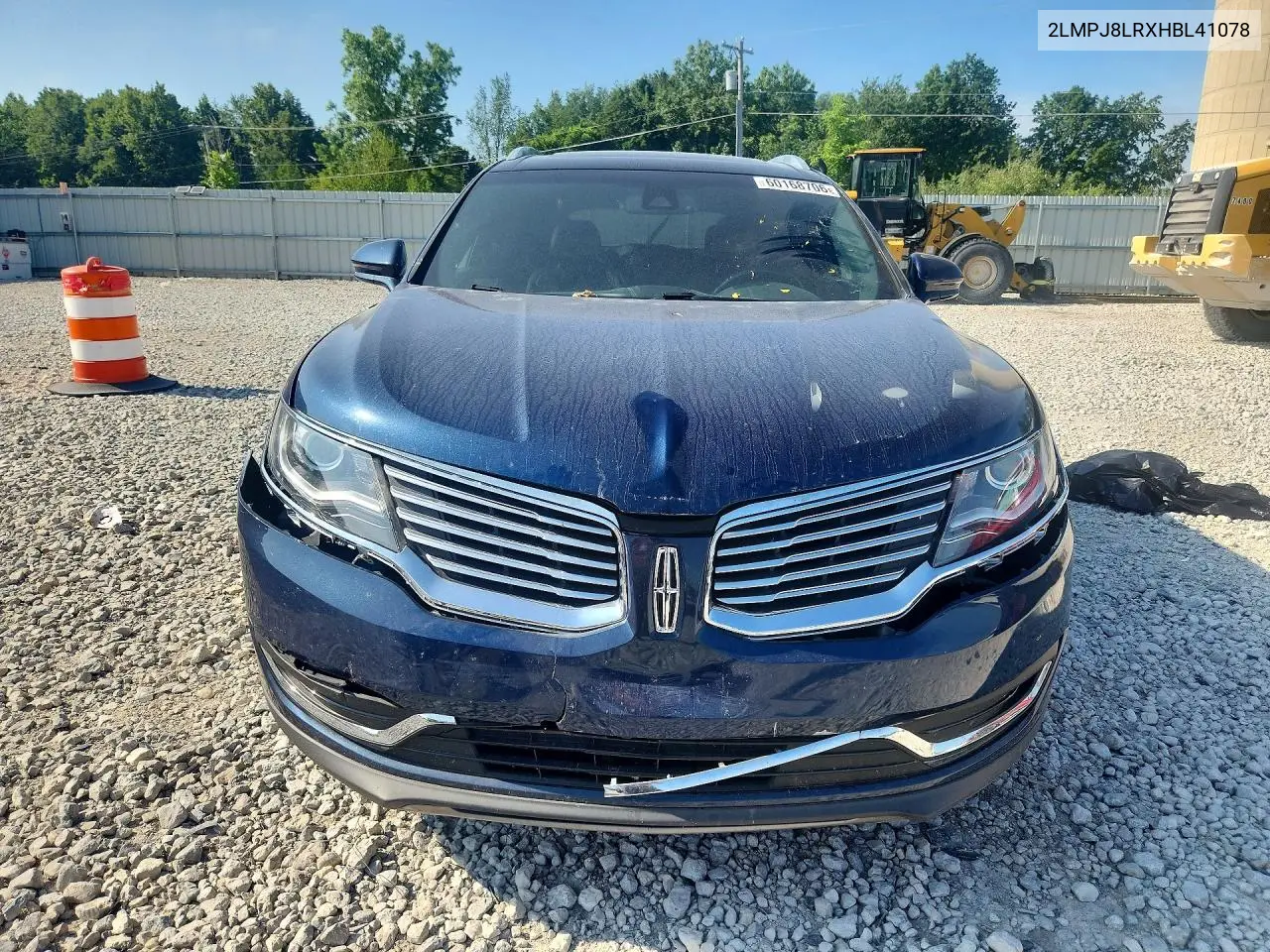 2017 Lincoln Mkx Reserve VIN: 2LMPJ8LRXHBL41078 Lot: 60168706