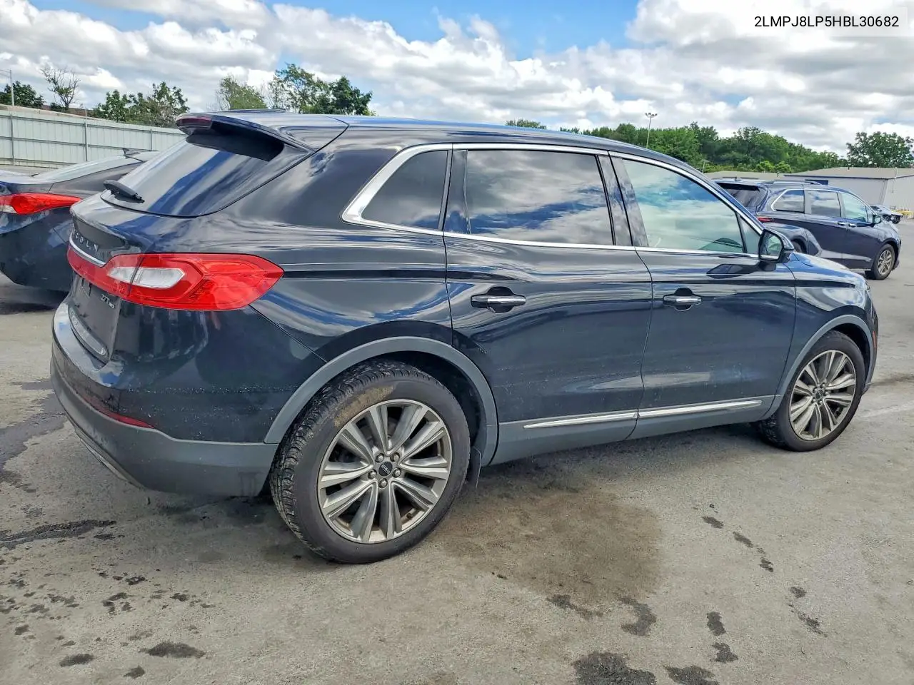 2017 Lincoln Mkx Reserve VIN: 2LMPJ8LP5HBL30682 Lot: 60243086