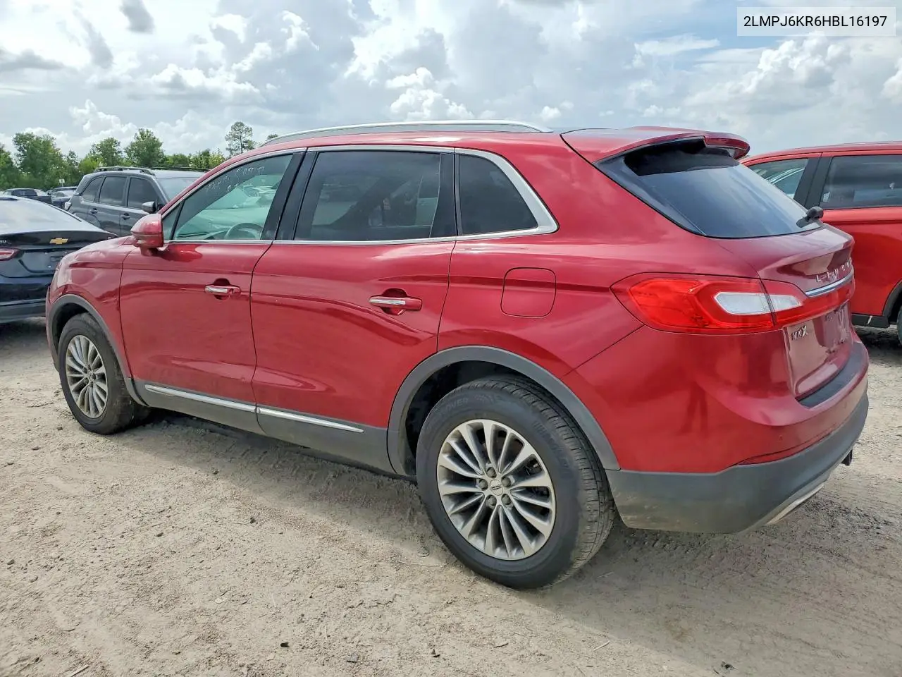 2017 Lincoln Mkx Select VIN: 2LMPJ6KR6HBL16197 Lot: 60587696