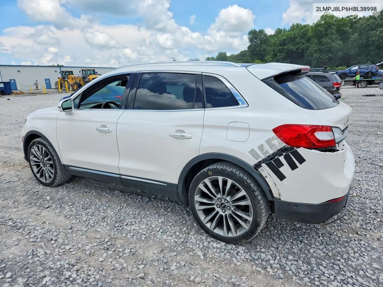 2017 Lincoln Mkx Reserve VIN: 2LMPJ8LP6HBL38998 Lot: 60628986