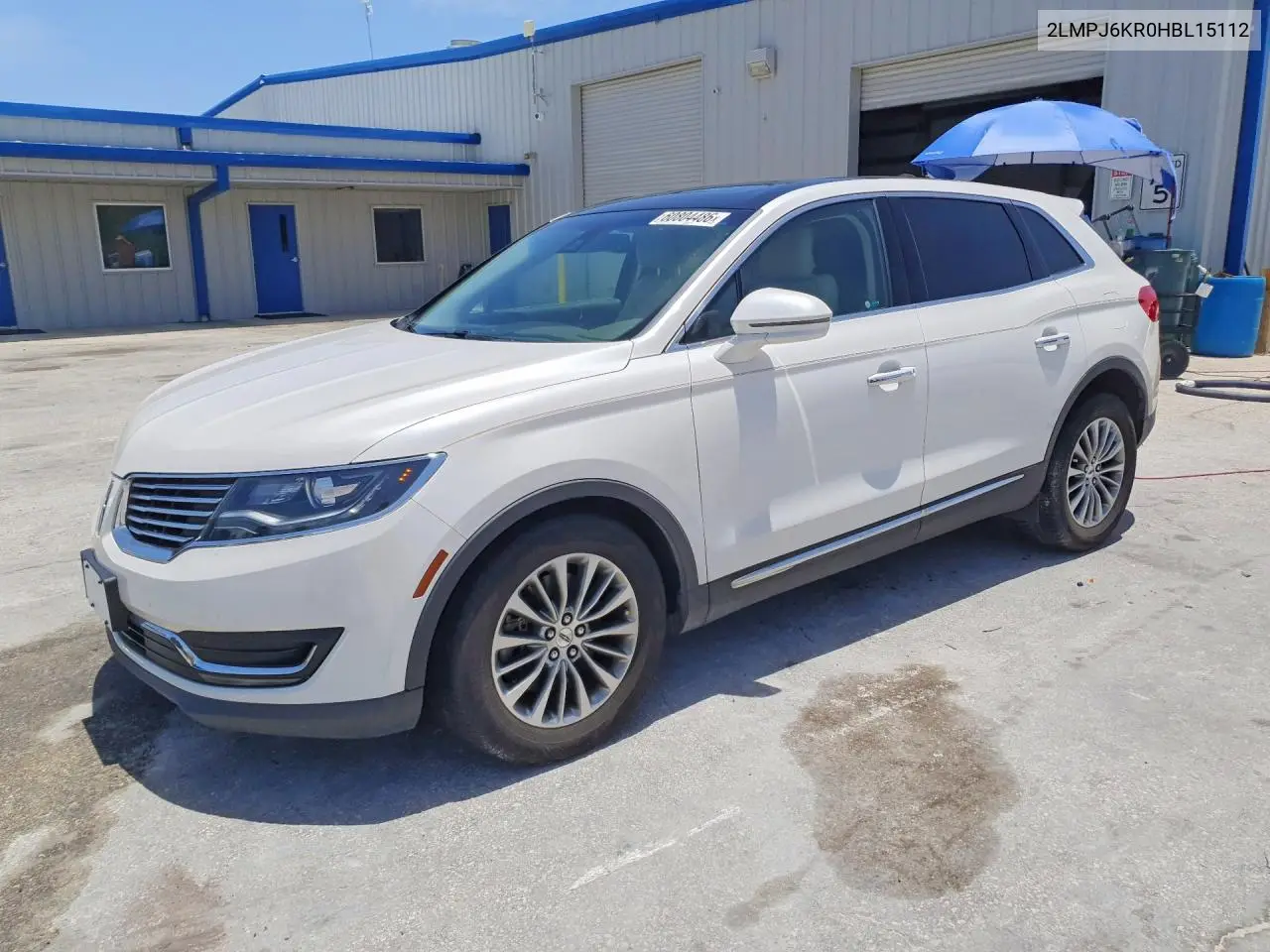 2017 Lincoln Mkx Select VIN: 2LMPJ6KR0HBL15112 Lot: 60804486