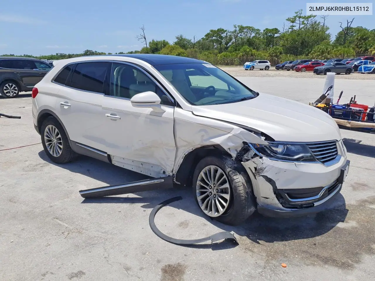 2017 Lincoln Mkx Select VIN: 2LMPJ6KR0HBL15112 Lot: 60804486