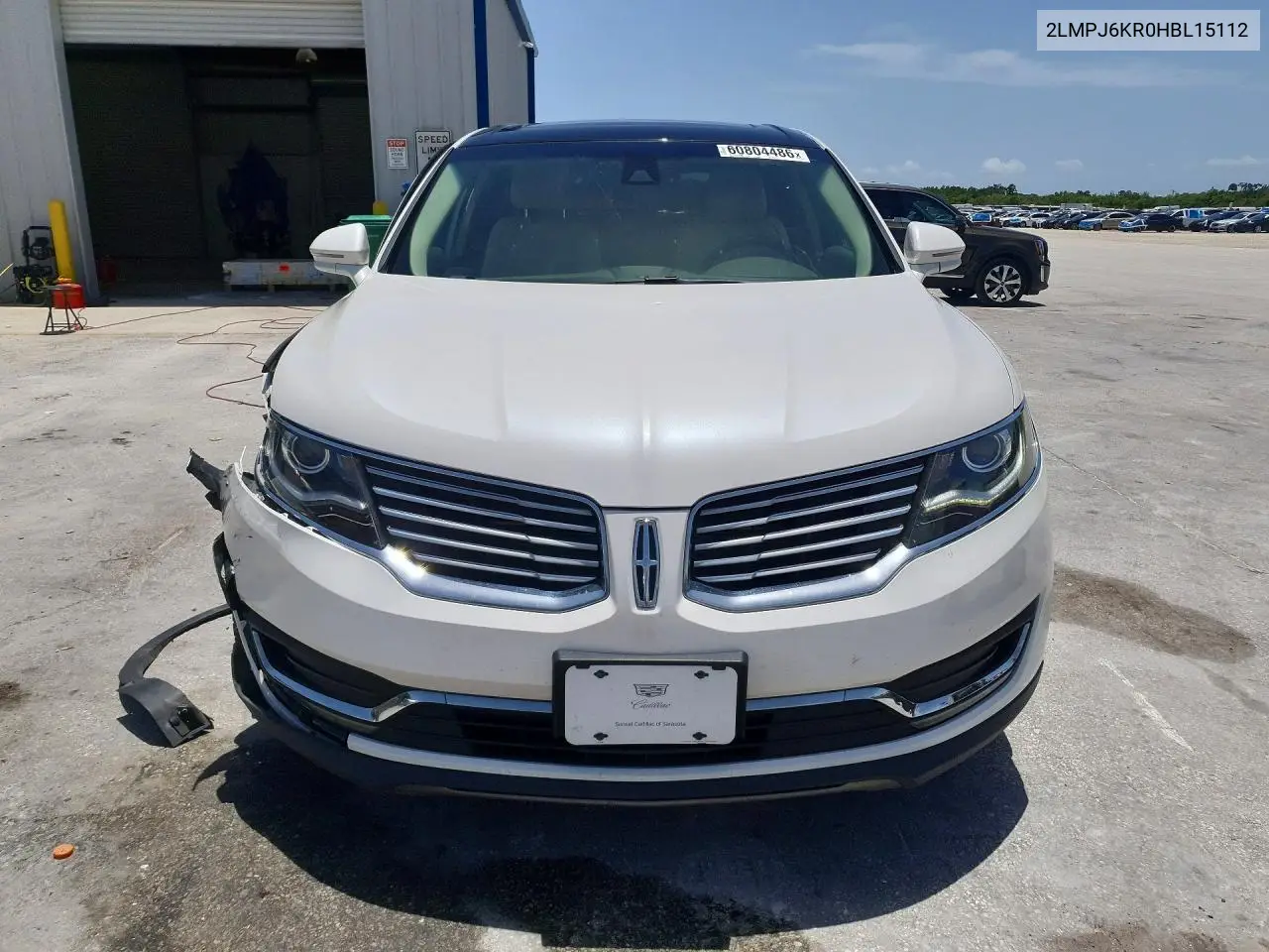 2017 Lincoln Mkx Select VIN: 2LMPJ6KR0HBL15112 Lot: 60804486