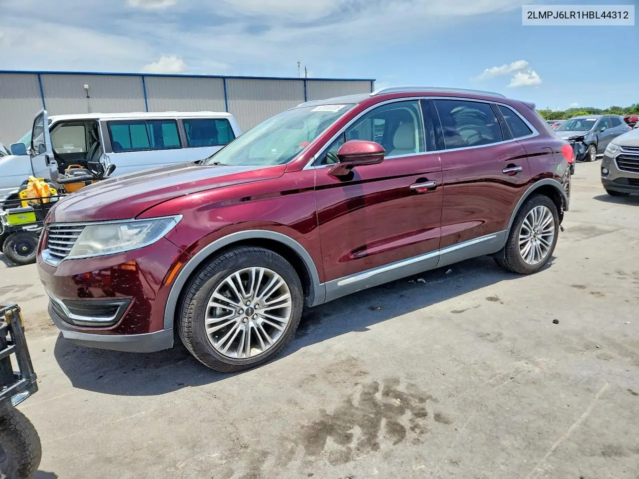 2017 Lincoln Mkx Reserve VIN: 2LMPJ6LR1HBL44312 Lot: 60853206