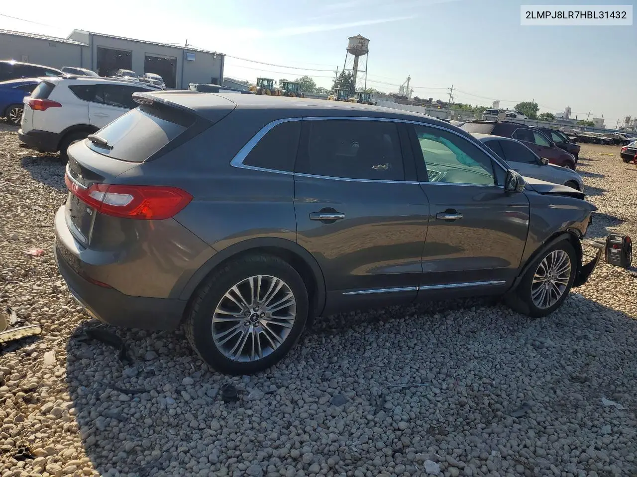 2017 Lincoln Mkx Reserve VIN: 2LMPJ8LR7HBL31432 Lot: 60936626