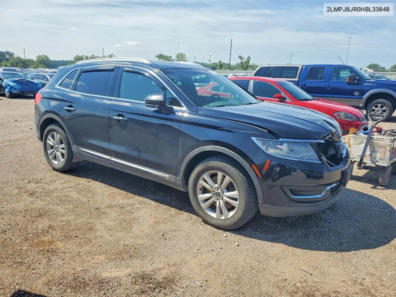 2017 Lincoln Mkx Premiere VIN: 2LMPJ8JR0HBL33848 Lot: 61495096