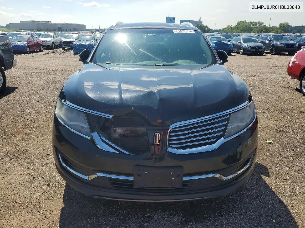 2017 Lincoln Mkx Premiere VIN: 2LMPJ8JR0HBL33848 Lot: 61495096