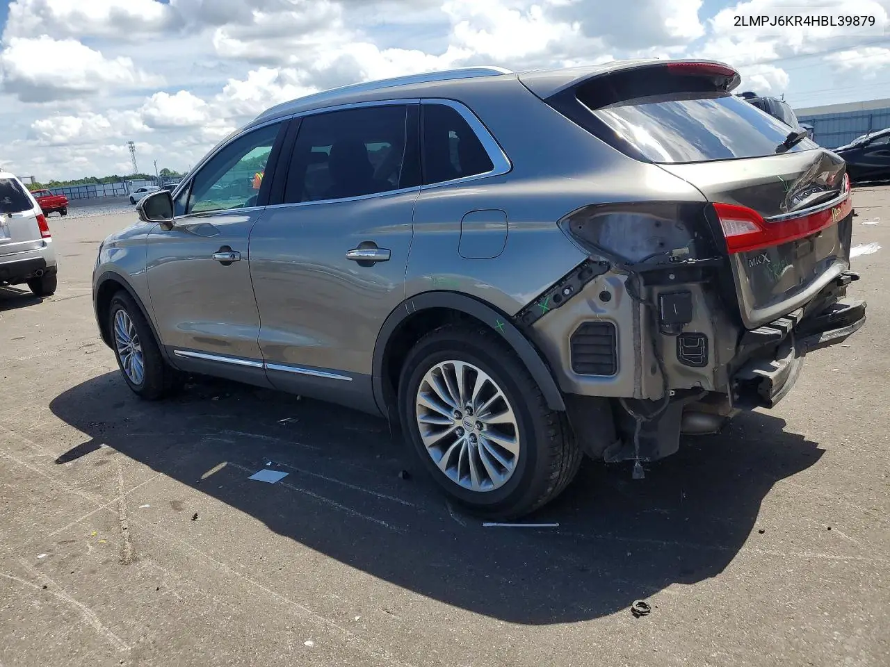 2017 Lincoln Mkx Select VIN: 2LMPJ6KR4HBL39879 Lot: 61732166