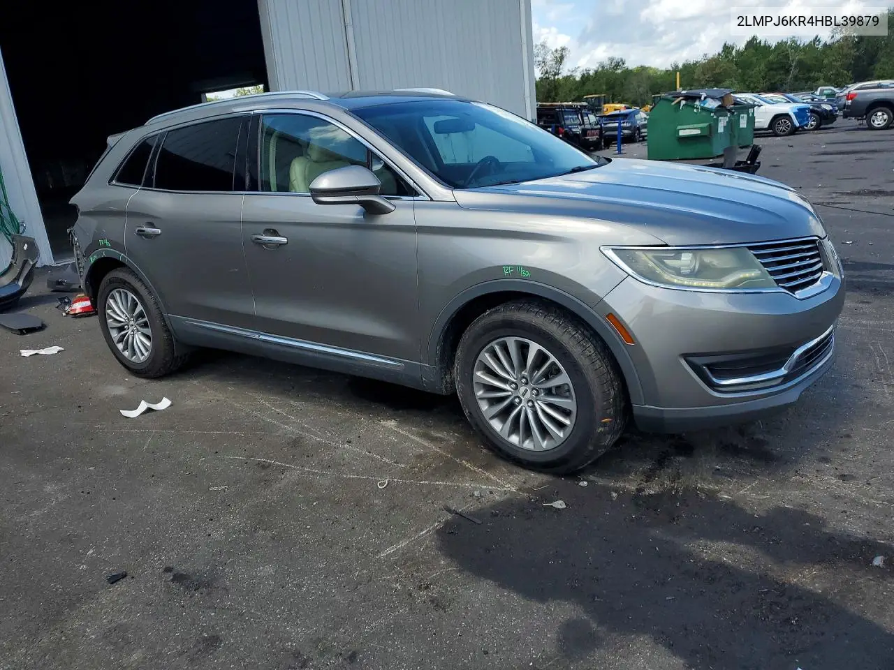 2017 Lincoln Mkx Select VIN: 2LMPJ6KR4HBL39879 Lot: 61732166