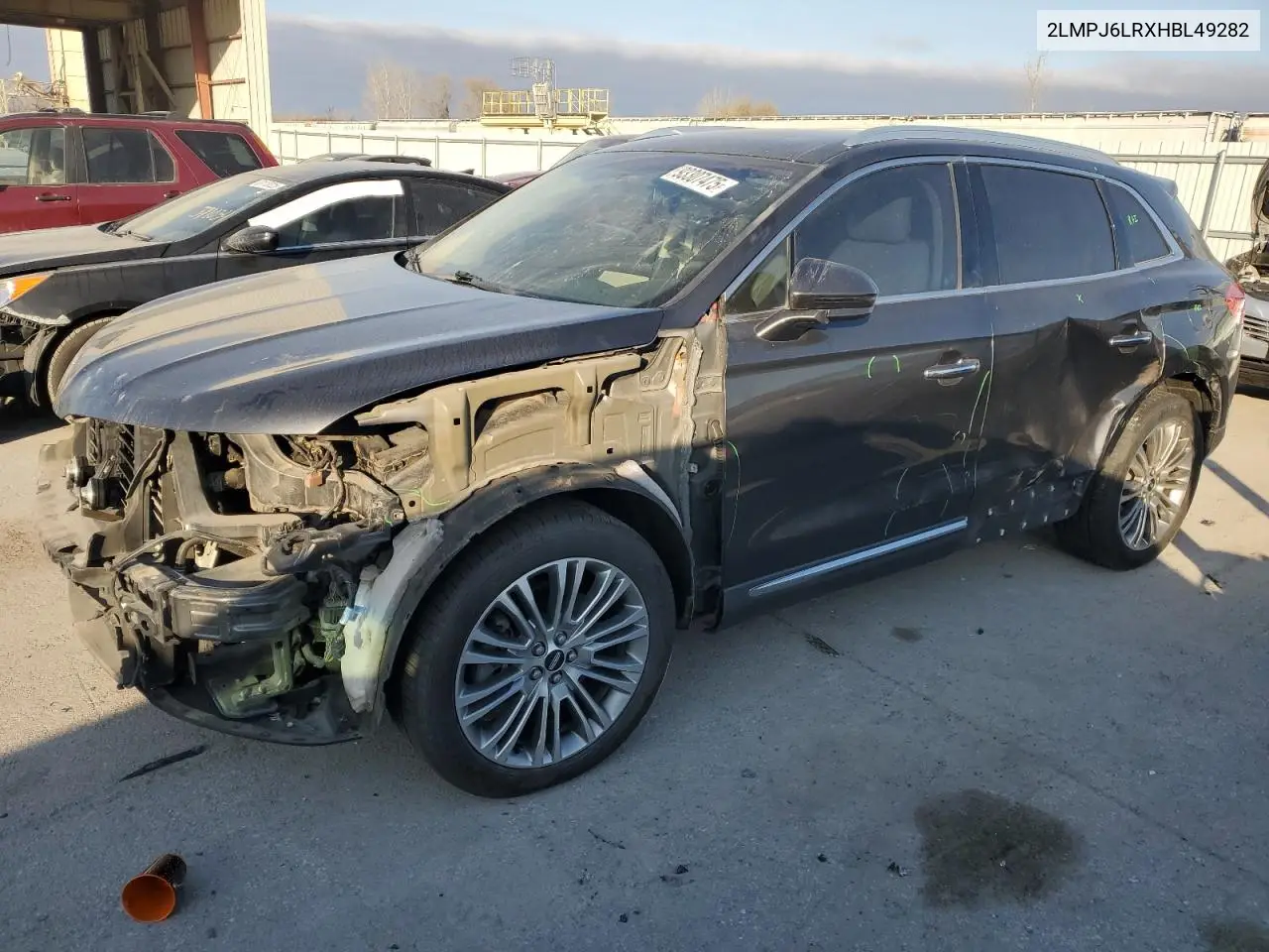 2LMPJ6LRXHBL49282 2017 Lincoln Mkx Reserve
