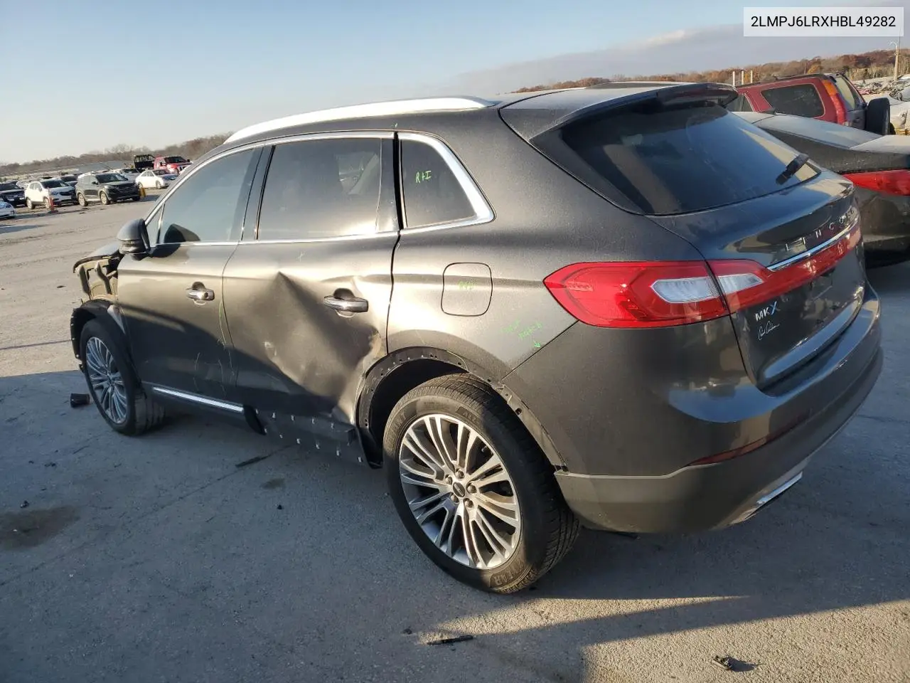 2LMPJ6LRXHBL49282 2017 Lincoln Mkx Reserve