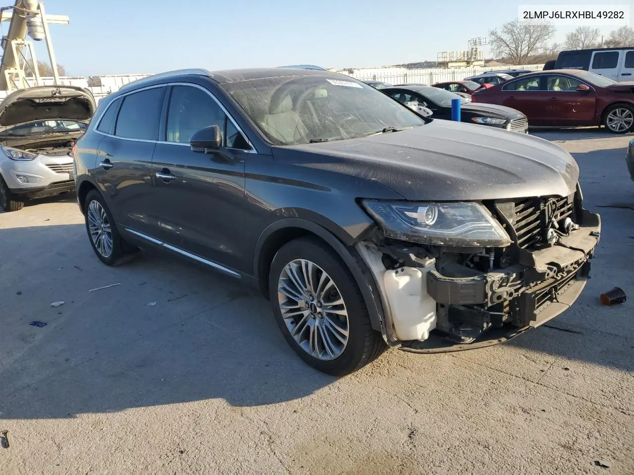 2LMPJ6LRXHBL49282 2017 Lincoln Mkx Reserve
