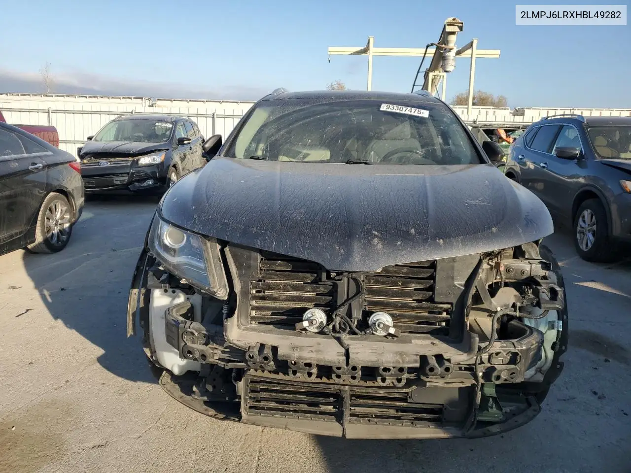 2LMPJ6LRXHBL49282 2017 Lincoln Mkx Reserve