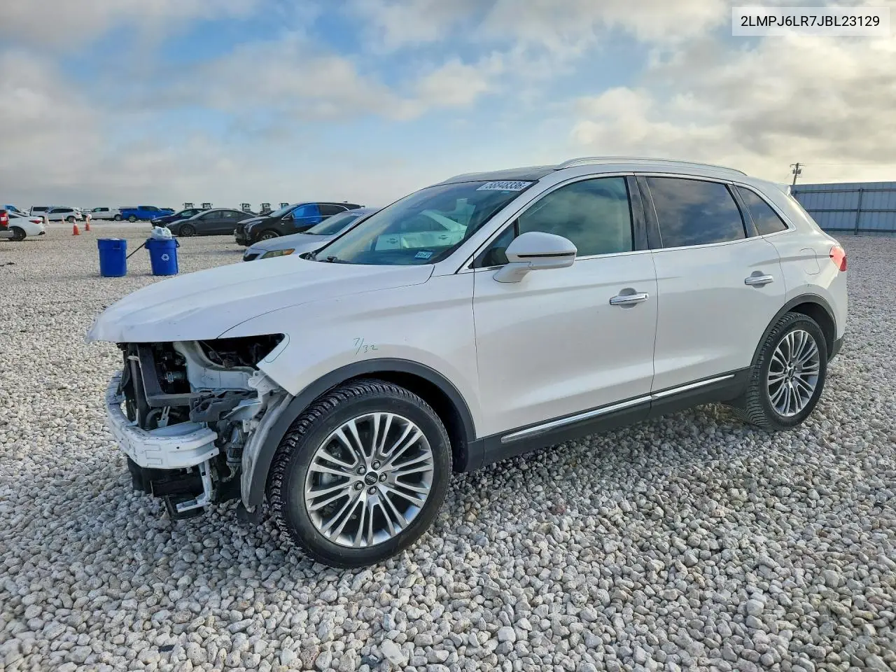 2018 Lincoln Mkx Reserve VIN: 2LMPJ6LR7JBL23129 Lot: 58848336