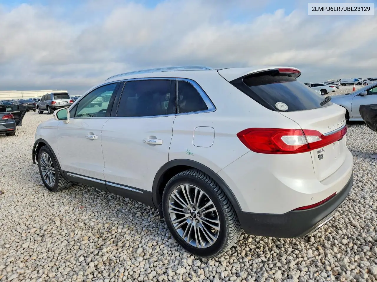 2018 Lincoln Mkx Reserve VIN: 2LMPJ6LR7JBL23129 Lot: 58848336