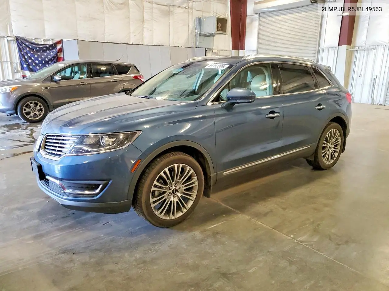 2018 Lincoln Mkx Reserve VIN: 2LMPJ8LR5JBL49563 Lot: 59393386